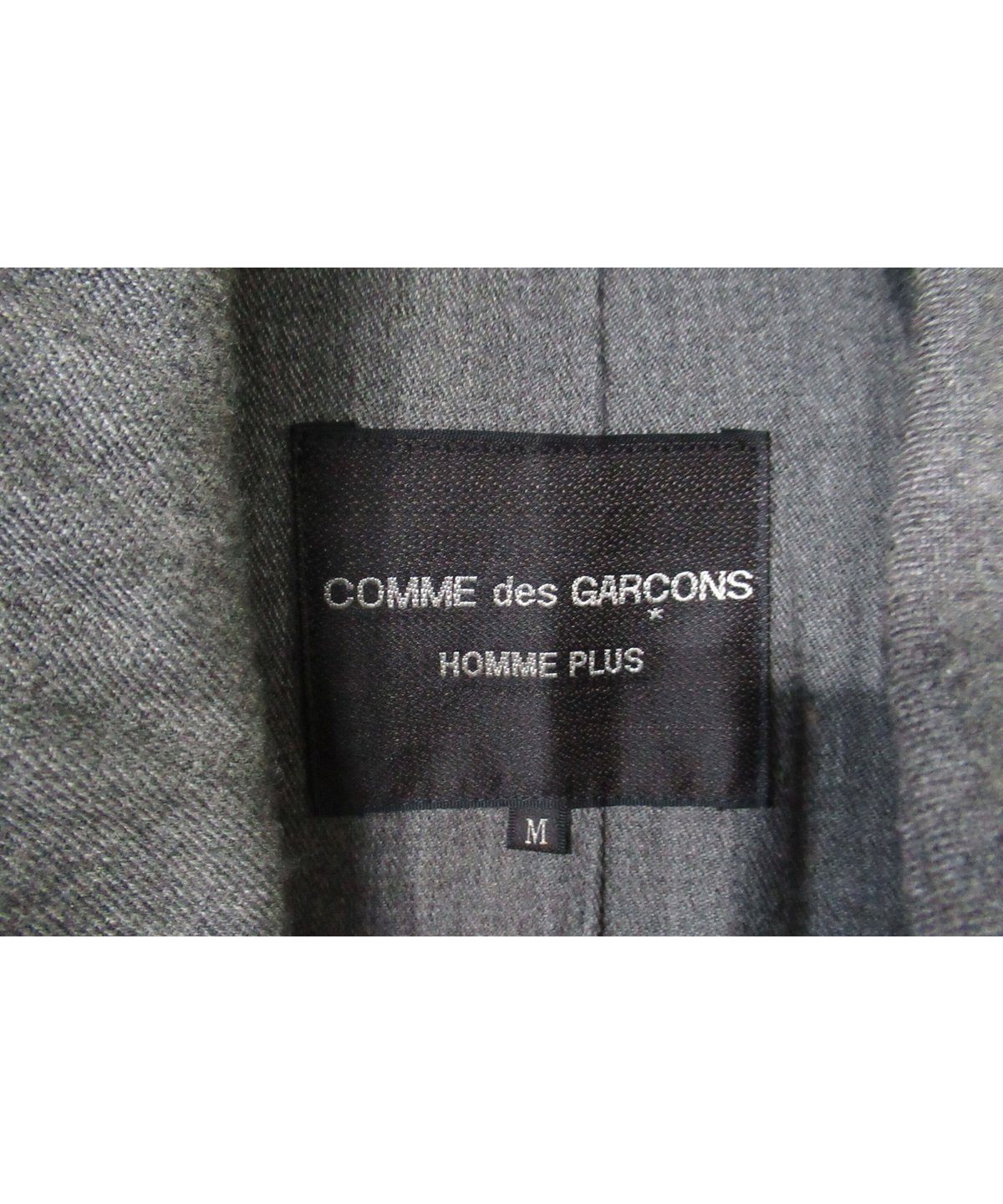 AD1994 COMME des GARCONS HOMME PLUS グレー 縮絨期 切りっ