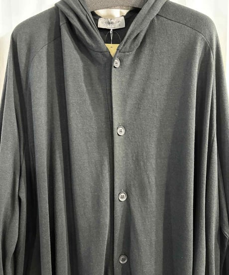未使用 2024SS yohji yamamoto pour homme フードロングカーディガン（HS-T75-382）
