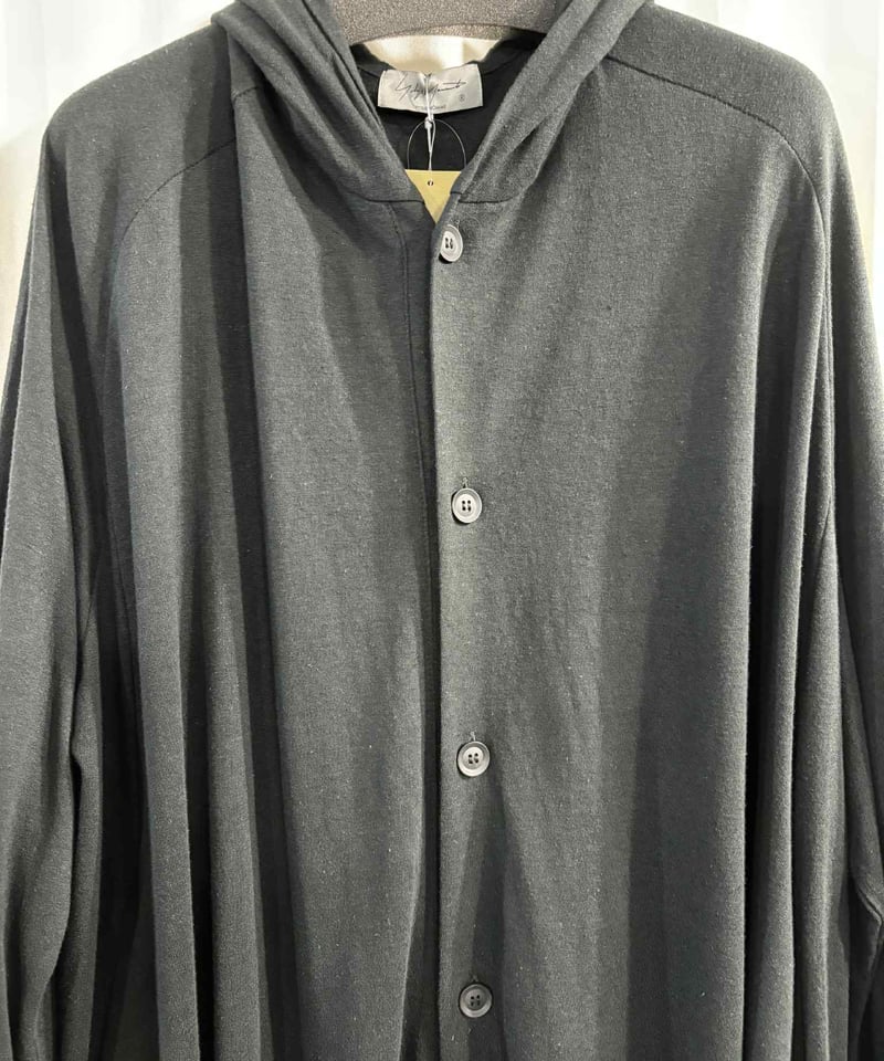 未使用 2024SS yohji yamamoto pour homme フードロングカーディ