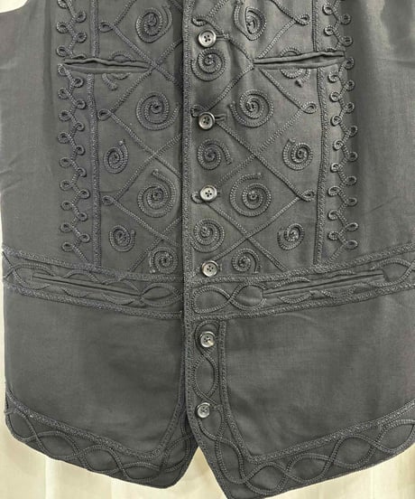 1980's yohji yamamoto pour homme vintage 丸文字ロゴ ベスト（H-V-205xxx）