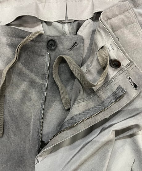 2020SS yohji yamamoto pour homme クモ女プリントパンツ（HN-P30-512）