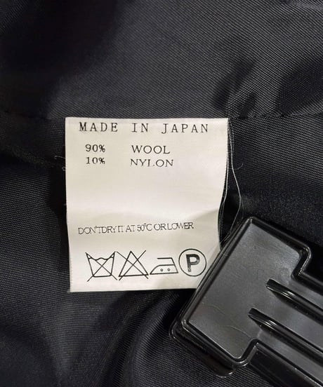 LIMI feu yohji yamamoto 一つ釦 ロングコート（LM-C05-103）