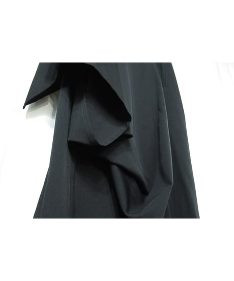 18aw yohji yamamoto femme アシメトリーデザイン サルエル ラップパンツ（FV-P07-100）