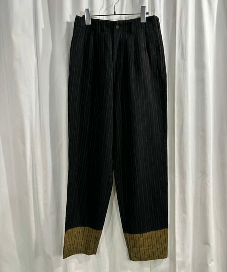 1996AW yohji yamamoto pour homme vintage 脱色パンツ（HG-P07-216）