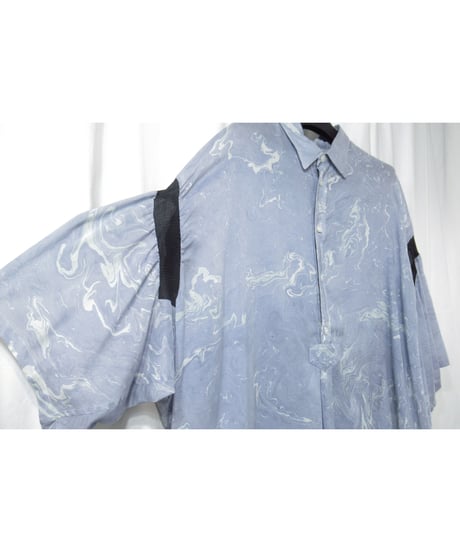 Y’s yohji yamamoto デザインプリントブラウス（YO-B08-213）