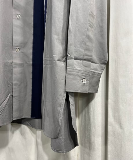 yohji yamamoto pour homme 二重襟長袖シャツ（H-B-083xxx）