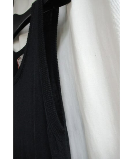 09ss 新品 yohji yamamoto femme 変形デザイン片袖ロングニット FV-K12-094