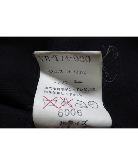 90’s Y’s yohji yamamoto vintage フライフロント 多ホックデザイン シンプルブルゾン（YB-T74-930）