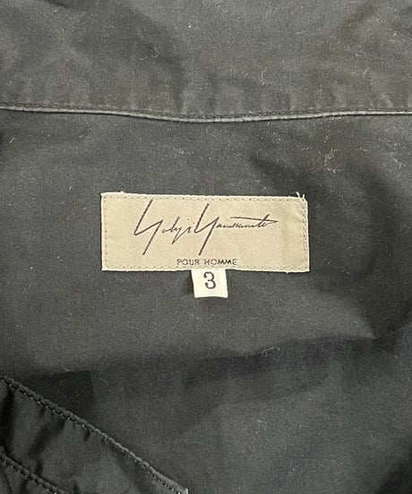 2016AW yohji yamamoto pour homme チャイナシャツ（HR-B09-002）