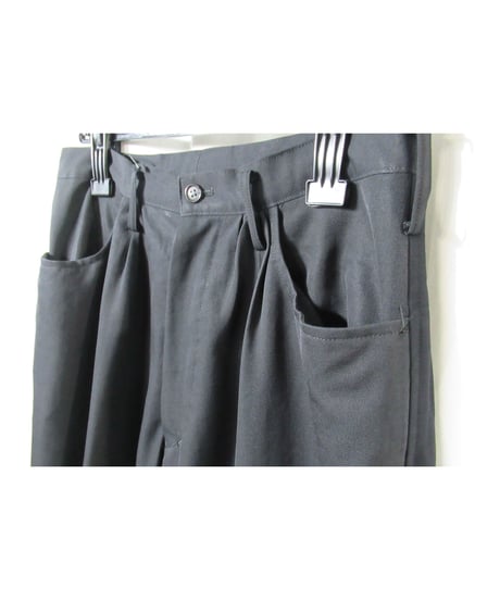 90's Y's for men yohji yamamoto vintage バックパチポケットデザイン テーパードパンツ（MF-P14-100）
