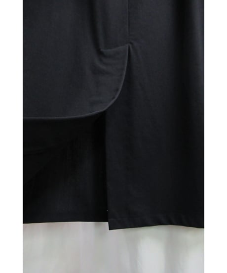 90's Y's yohji yamamoto vintage タック入りシンプルフレアスカート YE-S03-100