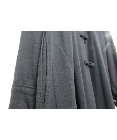96aw yohji yamamoto pour homme vintage チャイナ釦デザイン ロングワンピース（HG-T55-961）