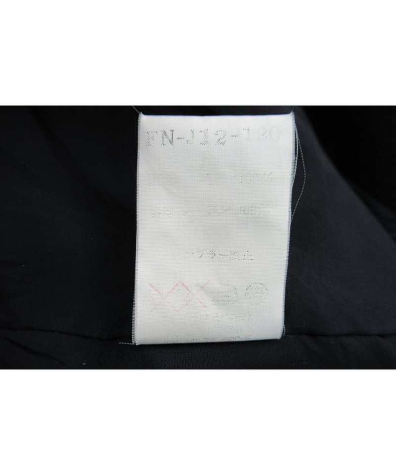 05aw yohji yamamoto femme 裾デザインシンプルジャケット FN-J12