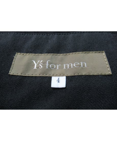 Y’s for men yohji yamamoto フラップポケットポケットデザインジャケット（ME-J15-100）