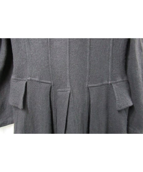 07aw yohji yamamoto pour homme スタンドカラー ダブル ロングジャケット（HX-J67-137）