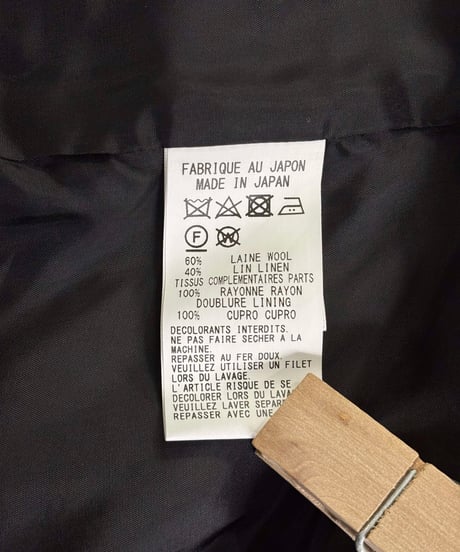 Y's yohji yamamoto デザインジャケット（YV-J08-801）