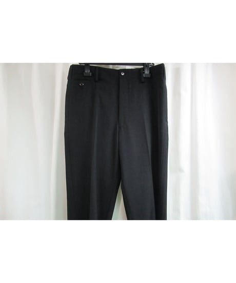 02ss yohji yamamoto pour homme 脇テープシンプルパンツ HE-P55-159