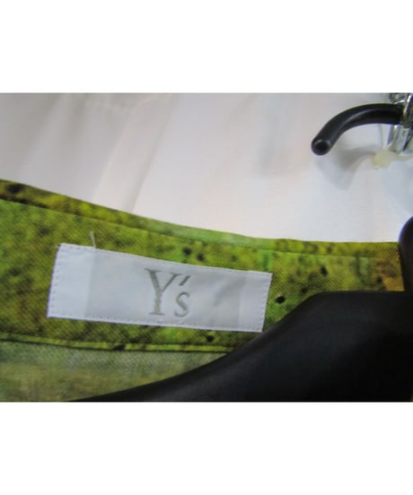 Y's yohji yamamoto プリント変形BIGブラウス