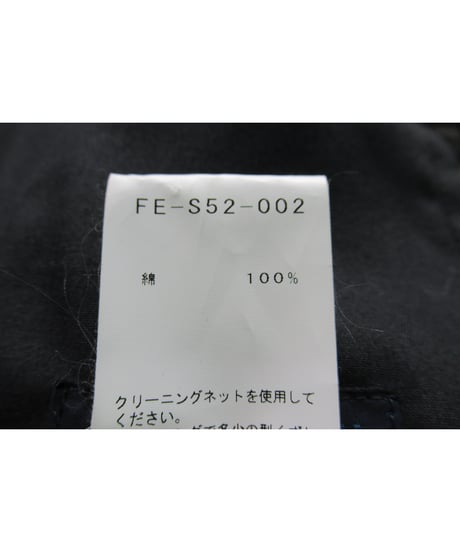 REGULATION yohji yamamoto femme コットン プリーツスカート（FE-S52-002）