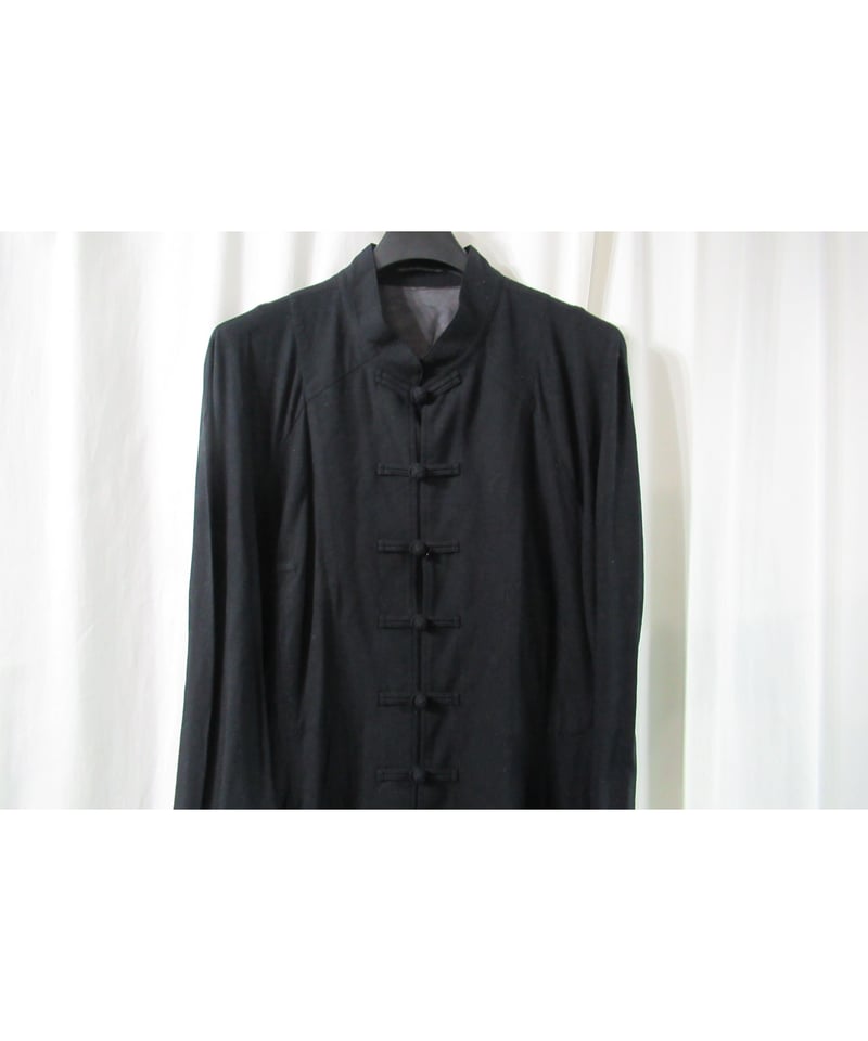 14ss yohji yamamoto pour homme チャイナボタン カットソー 14ss yohji yamamoto pour homme チャイナボタン カットソー