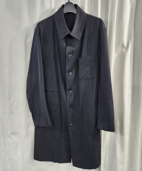 2017ss yohji yamamoto pour homme チェスタージャケット (HD-J04-100)