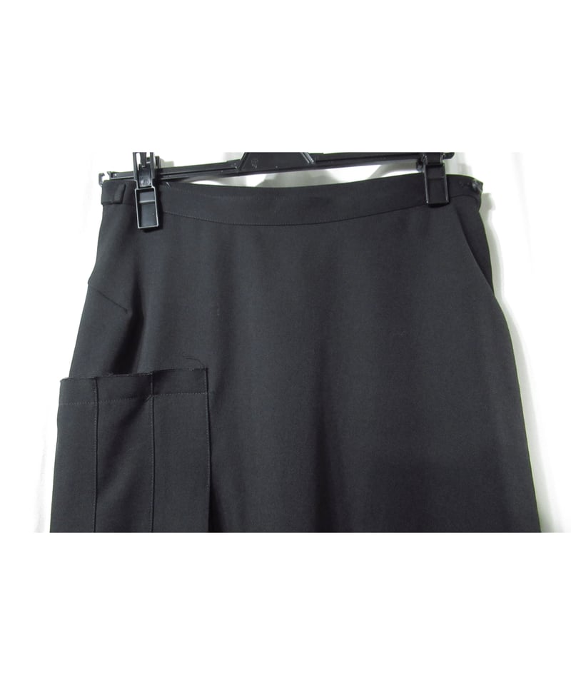 Yohji Yamamoto+NOIR デザインロングスカート Yohji Yamamoto+NOIR デザインロングスカート