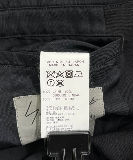 2020SS yohji yamamoto pour homme バックプリーツジャケット（HN-J14-100）