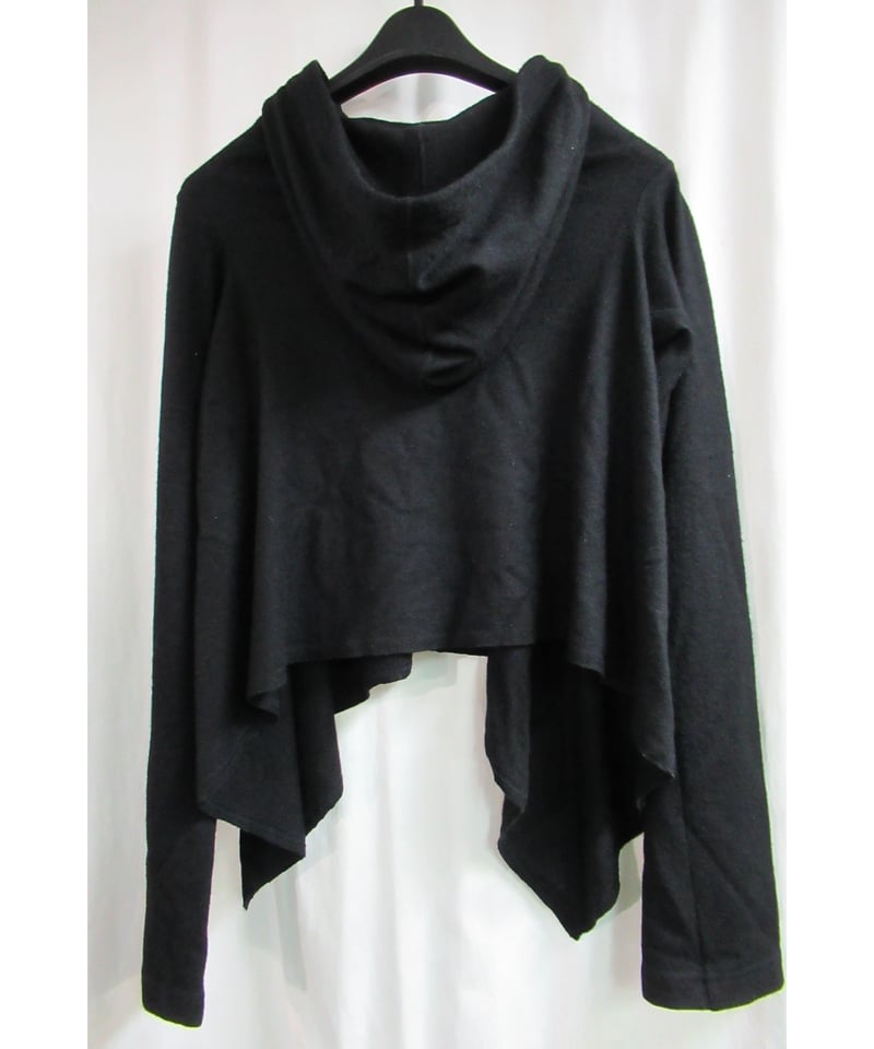 AD2009 COMME des GARCONS フード付 変形ショートプルオーバー