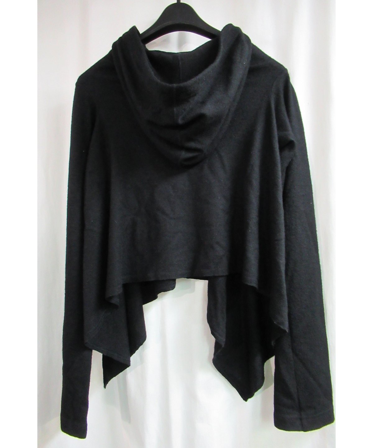 コムデギャルソン　ケープ　AD2009 AD2009 COMME des GARCONS フード付 変形ショートプルオーバー GD-T