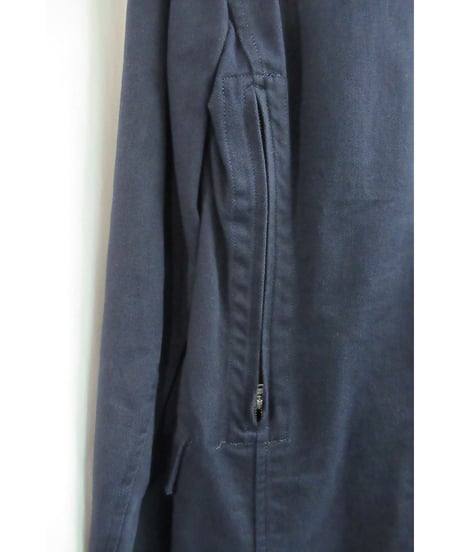16ss yohji yamamoto pour homme 紺 バックファスナーデザインジャケット 3 HO-J71-042