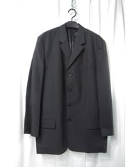 90's Y's for men ヨウジヤマモト ジップアップジャケット グレー 90's Y's for men yohji yamamoto vintage エンブレム刺繍