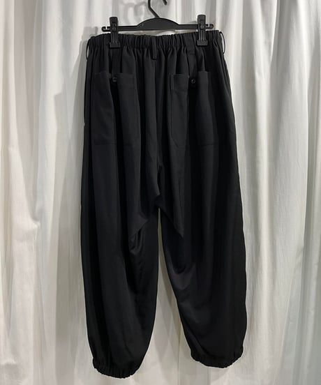 2020SS yohji yamamoto pour homme 刺繡デザインパンツ（HN-P91-102）