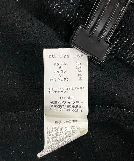 Y's yohji yamamoto アシンメトリー ジャケット（YC-T22-165）