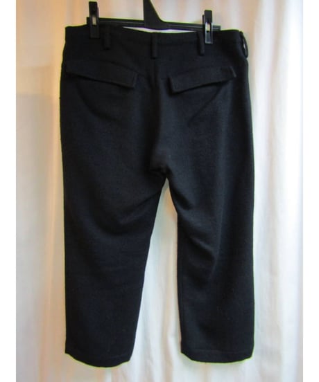 Y's yohji yamamoto クロップドシンプルパンツ YC-P07-119