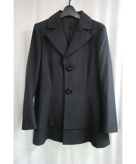 05aw yohji yamamoto femme 黒 BIGボタンデザインジャケット FN-J31-187