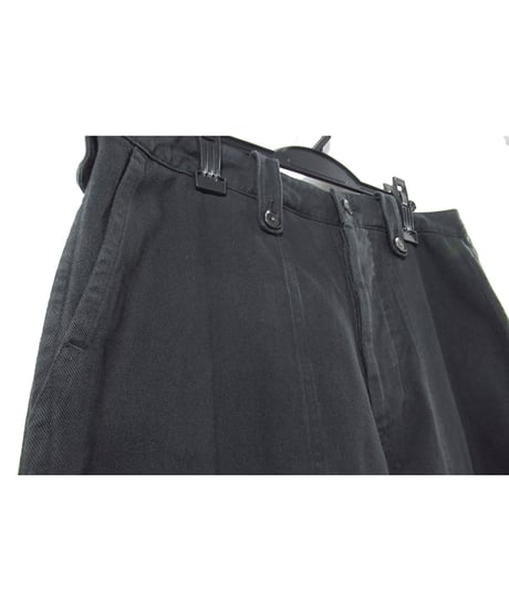 01ss yohji yamamoto pour homme ミリタリーデザイン コットンパンツ（HX-P95-067）