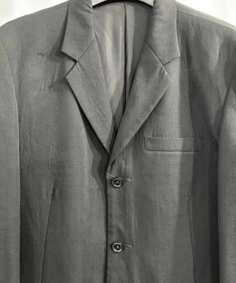 2011SS yohji yamamoto pour homme 3つ釦シンプルジャケット （HO-J23-100）