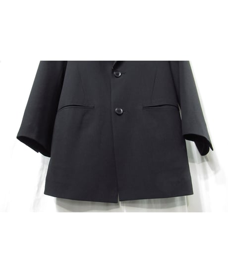 yohji yamamoto +noir ピークドラペルデザインジャケット（NR-J06-100）