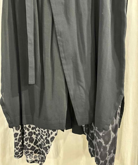 美品 BLACK Scandal yohji yamamoto ラップパンツ（HH-P92-845）