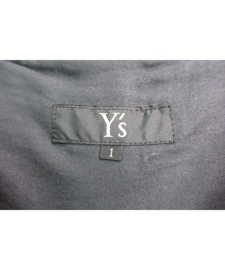 Y’s yohji yamamoto ツイード ボックスワイドパンツ YL-P30-138