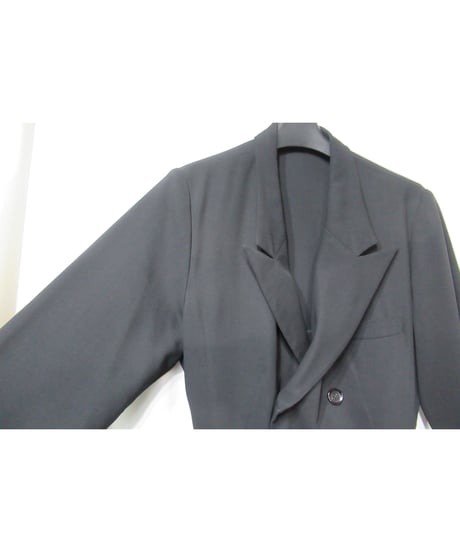 レア 80’s yohji yamamoto femme vintage  バックデザイン ダブルジャケット（FJ-1）
