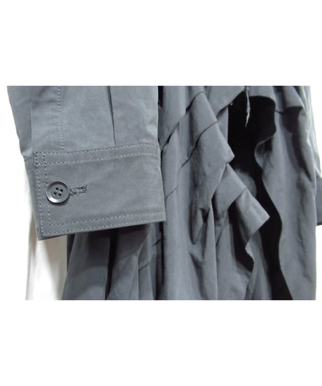 17aw yohji yamamoto femme プリーツデザイン アシメトリーセットアップ（FK-J05-901/FK-S02-901）