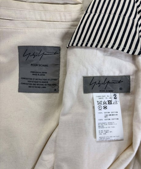 2017SS yohji yamamoto pour homme セットアップスーツ（HD-D11-047）