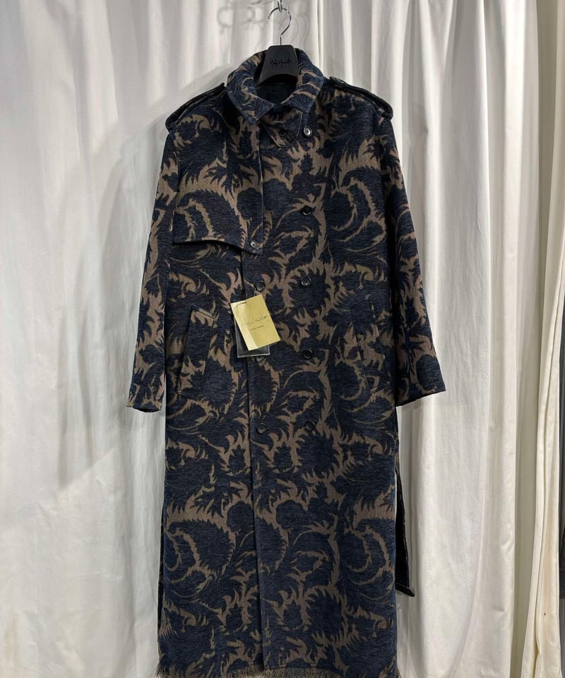 未使用 2023AW yohji yamamoto pour homme トレンチコート(HJ 未使用 2023AW yohji yamamoto pour homme トレンチコート(HJ