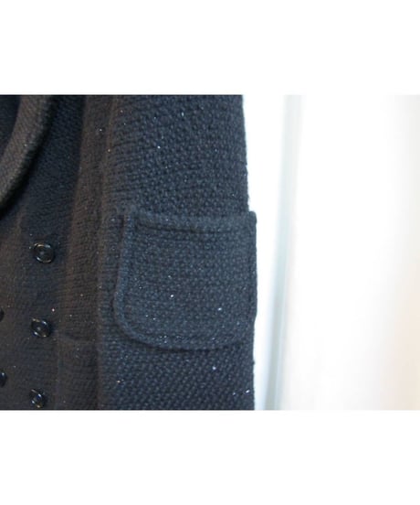 13aw yohji yamamoto pour homme ラメ ダブルジャケット HQ-J11-112