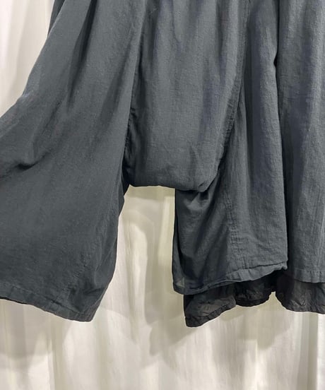Y's yohji yamamoto アシンメトリー サルエルパンツ（YE-P01-028）