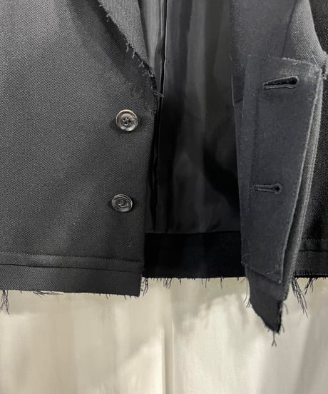 2012AW yohji yamamot femme デザインショ－トジャケット（FD-J07-107）
