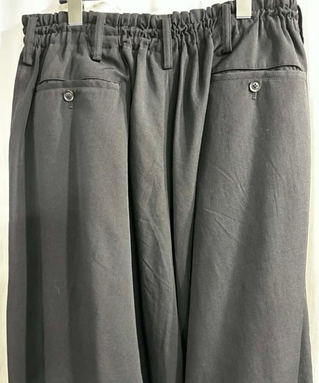 2018SS yohji yamamoto pour homme サルエルパンツ（HW-P13-100）