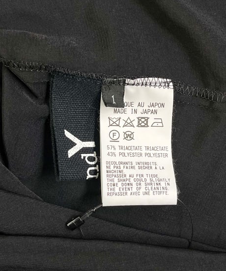 GroundY yohji yamamoto ショルダーベルト ワンピース（GN-D02-500）