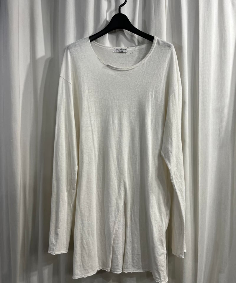 yohji yamamoto pour homme 長袖カットソー ホワイト 3 Yohji yamamoto POUR HOMME 長袖カットソー